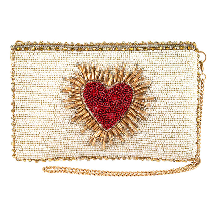 Heart Burst Crossbody Phone Bag