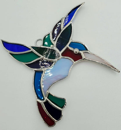 Hummingbird Stained Glass
