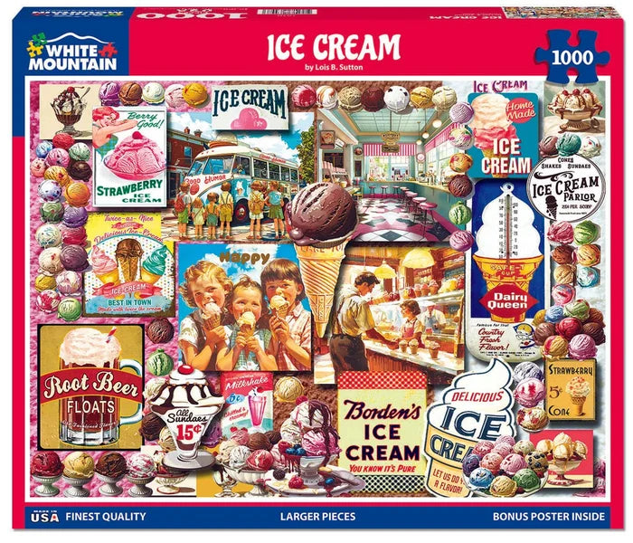 Ice Cream 1000pc Puzzle