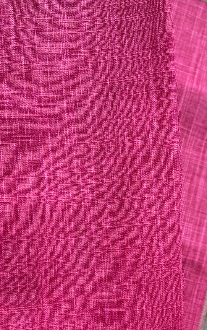Linen Textured Cotton Solid Pillow Cover / Rainbow Brights - Annabel Bleu