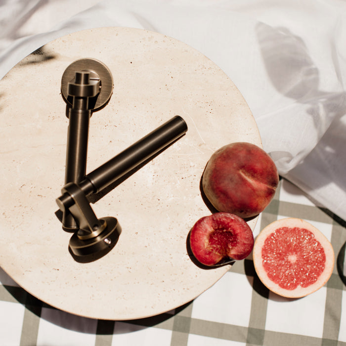 Ivy Solid Brass Door Lever