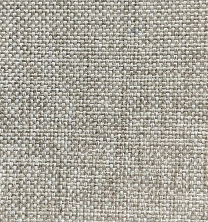 Johanna: Performance Upholstery Fabric Available in 9 Colors - flax seed linen colored