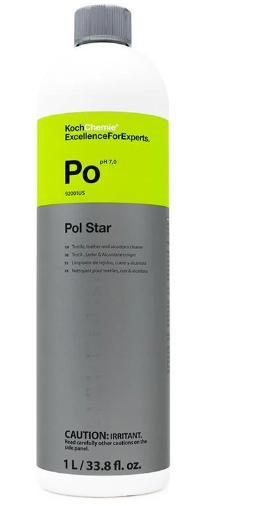 Koch Chemie Pol Star Textile, Leather and Alcantara Cleaner 1L - Detailing Connect