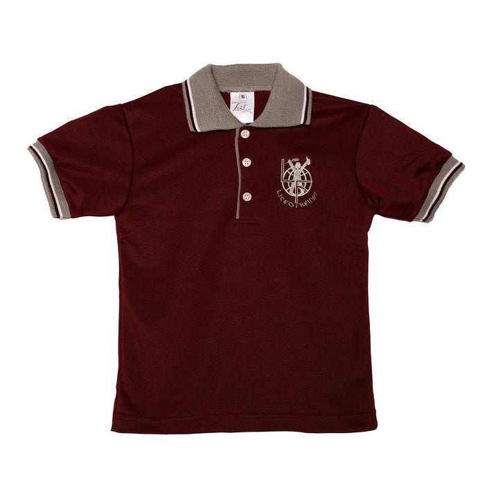 LF Playera Polo Vino