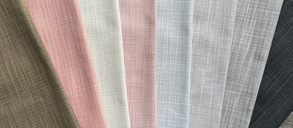 Linen Textured Cotton Solid Pillow Cover / Neutrals - Annabel Bleu