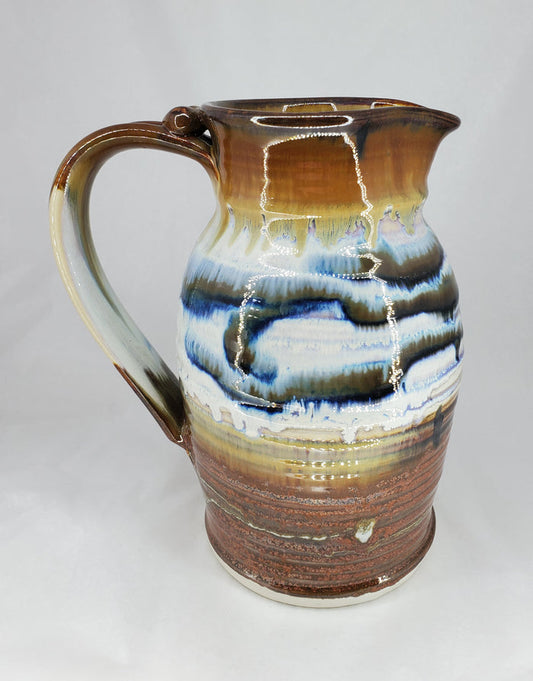 Liscom Hill Pottery - Landscape Serving Pitcher