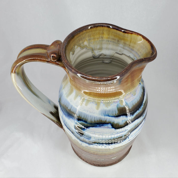 Liscom Hill Pottery - Landscape Serving Pitcher