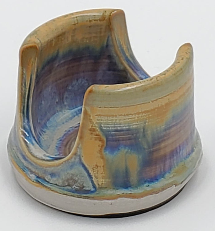 Liscom Hill Pottery - Mels Orange Sponge Holder