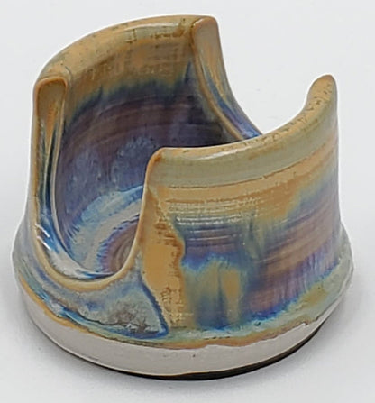 Liscom Hill Pottery - Mels Orange Sponge Holder