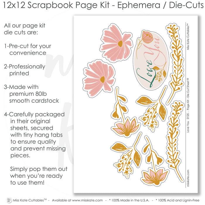 Love You - Page Kit