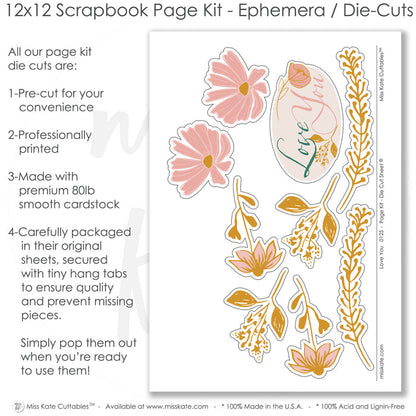 Love You - Page Kit