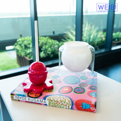 Luna Balloon Glass - Candle