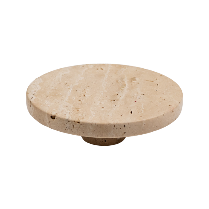 Luna Travertine Pull Door Handle Set - Small