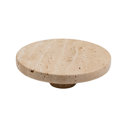 Luna Travertine Pull Door Handle Set - Small