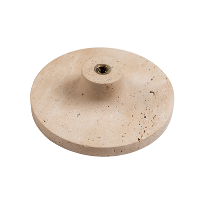 Luna Travertine Pull Door Handle Set - Small