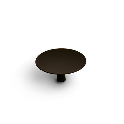 Miss Dotty Black Solid Brass Knob