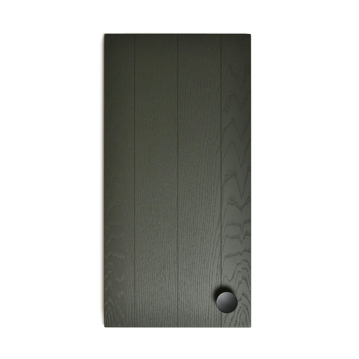 Miss Dotty Black Solid Brass Knob