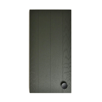 Miss Dotty Black Solid Brass Knob