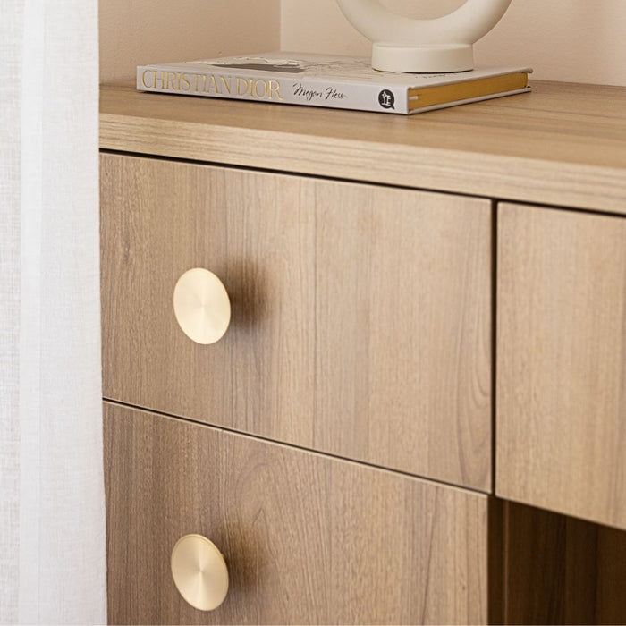 Miss Dotty Solid Brass Knob