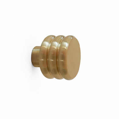 Nobbie brushed Solid Brass Knob