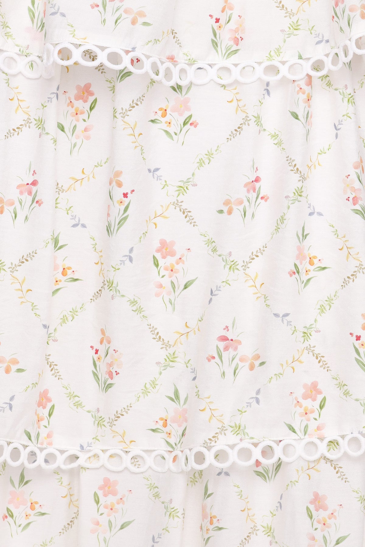 Chapel Maxi Dress - White Vintage Floral