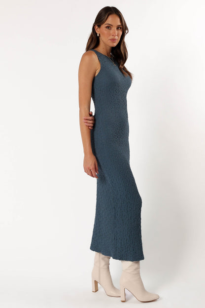 Clark Maxi Dress - Charcoal