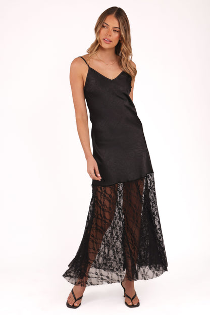 Elowyn Maxi Dress - Black