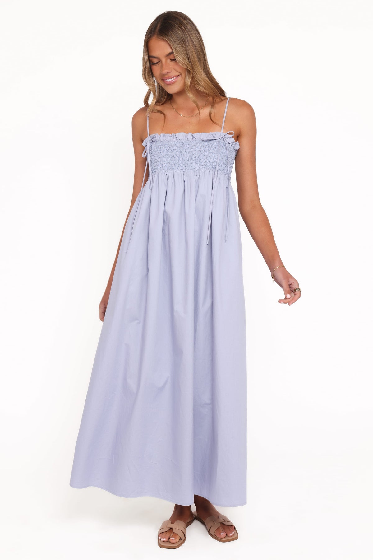 Josie Maxi Dress - Cornflower Blue