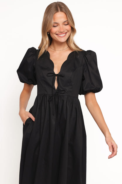 Karla Maxi Dress - Black