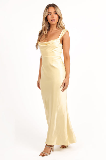 Margot Maxi Dress - Lemon