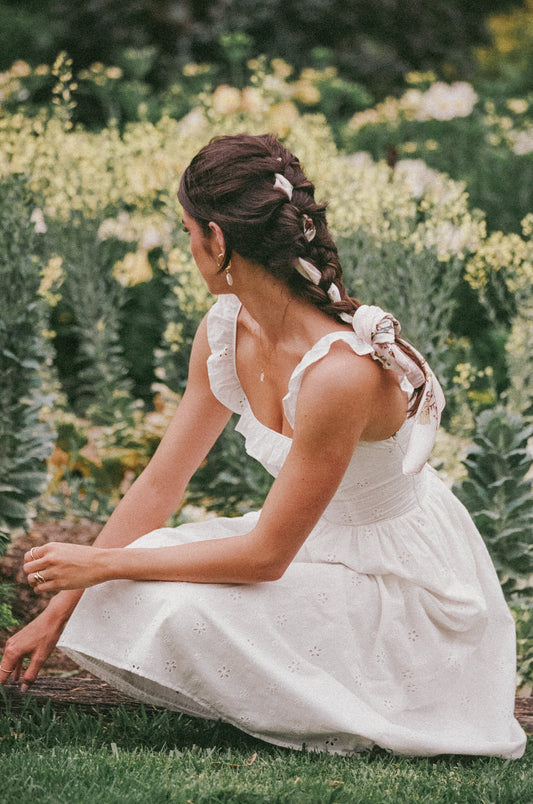 Ruella Midi Dress - White