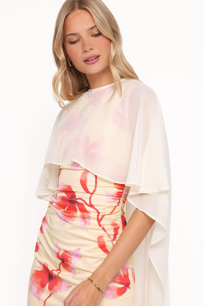Tamzyn Maxi Dress - Pink Floral