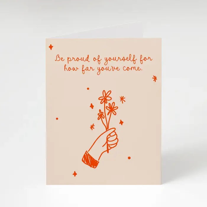 Proud of Yourself Card