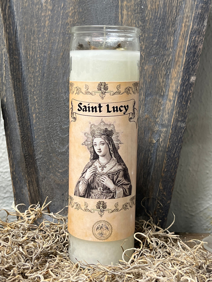 Saint Lucy 7 Day Fixed Candle