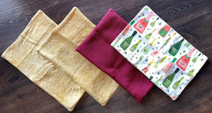 Sale: 12x18 Lumbar Pillow Covers / Holiday Pillow / Mudcloth Lumbar Pillow Case - Annabel Bleu