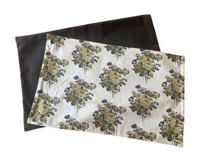 Sale: 16x24 Citrine Rose Floral Pillow Cover