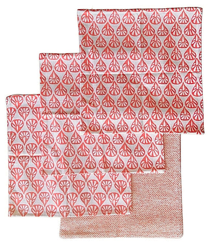 Sale: Coral 16x16 Pillow Covers - Annabel Bleu