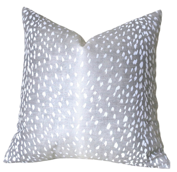 Sale: Gray 12x21 Lumbar Pillow Covers - Annabel Bleu