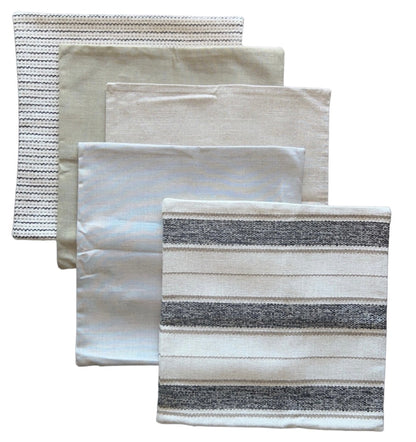 Sale: Grey 16x16 Pillow Covers - Annabel Bleu