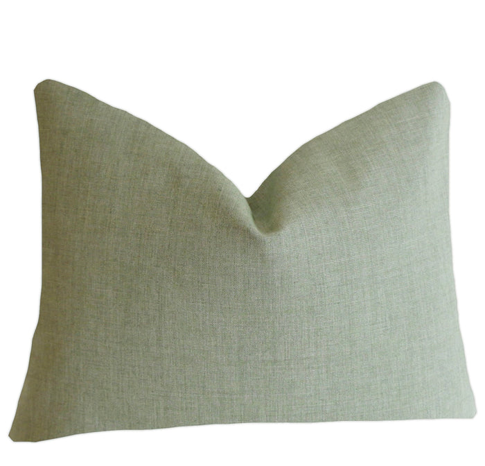 Sale: Indoor Outdoor Pillow Cover / Sunbrella Lumbar Pillow Cover - Annabel Bleu