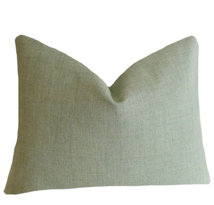 Sale: Indoor Outdoor Pillow Cover / Sunbrella Lumbar Pillow Cover - Annabel Bleu