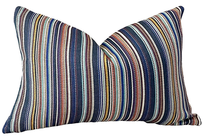 Sale: Outdoor 12x18 Lumbar Pillow Covers - Annabel Bleu