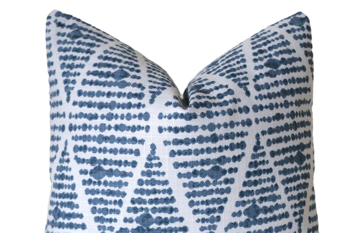 Sale: Outdoor 12x18 Lumbar Pillow Covers - Annabel Bleu