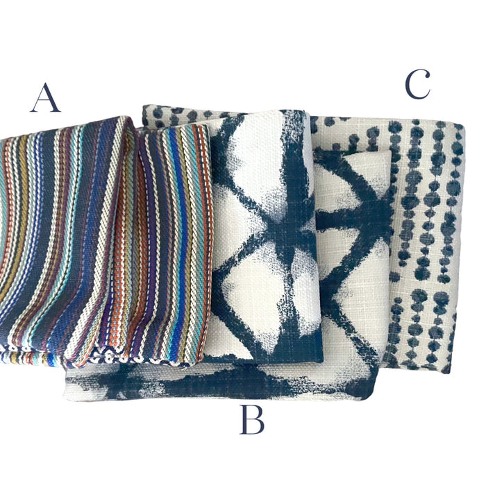 Sale: Outdoor 12x18 Lumbar Pillow Covers - Annabel Bleu
