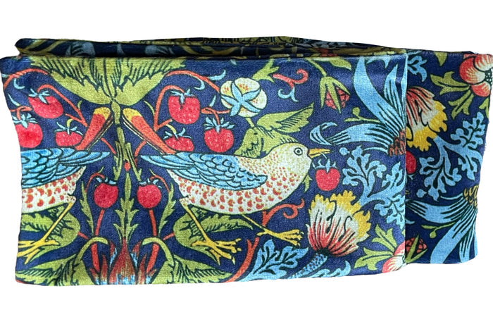 Sale: William Morris Strawberry Thief Pillow Cover - Annabel Bleu