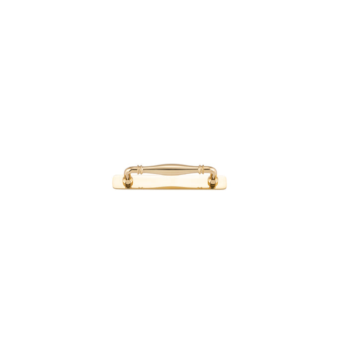 Polished Brass / 128 mm / With Backplate