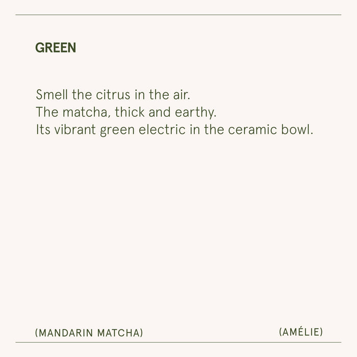 Scented Candle - Mandarin Matcha - 11oz | La Jolie Muse