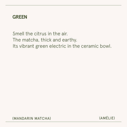 Scented Candle - Mandarin Matcha - 11oz | La Jolie Muse