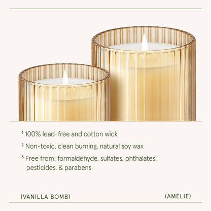 Scented Candle - Vanilla Bomb - 11oz | La Jolie Muse