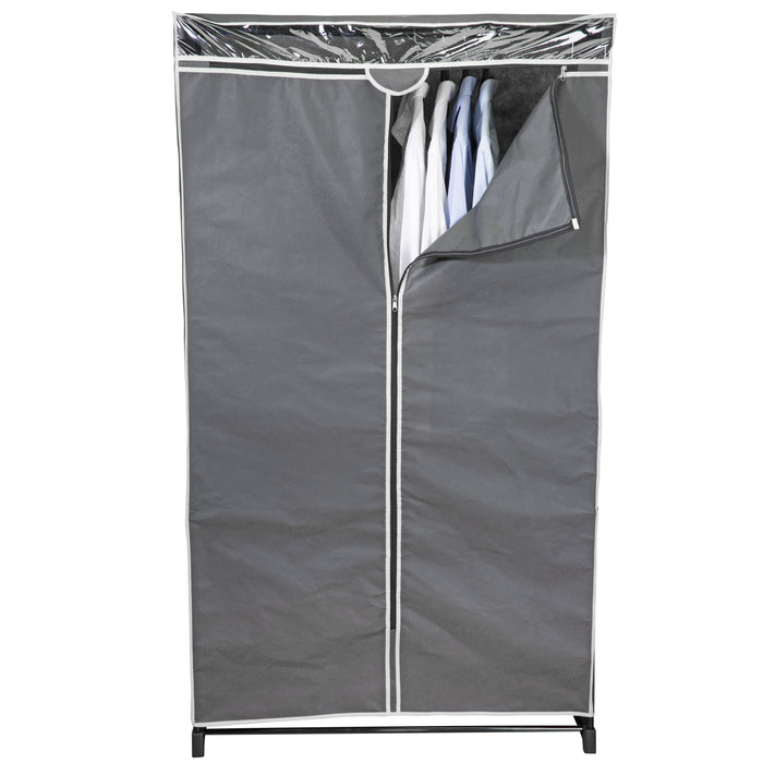Simplify 36 in. Wide Portable Steel Closet-Grey